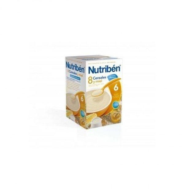 Nutriben 8 Cereales Y Miel C Leche Adaptada, 600 G. - Alter