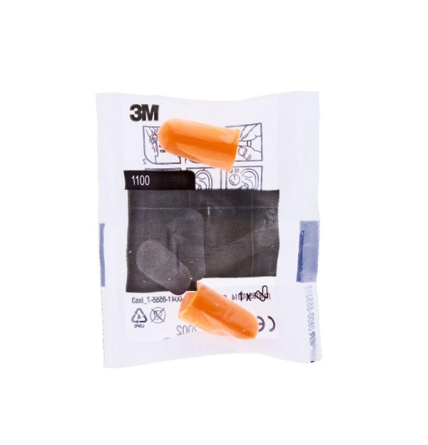 Tapones Oídos Poliuretano, 4 ud. - 3M
