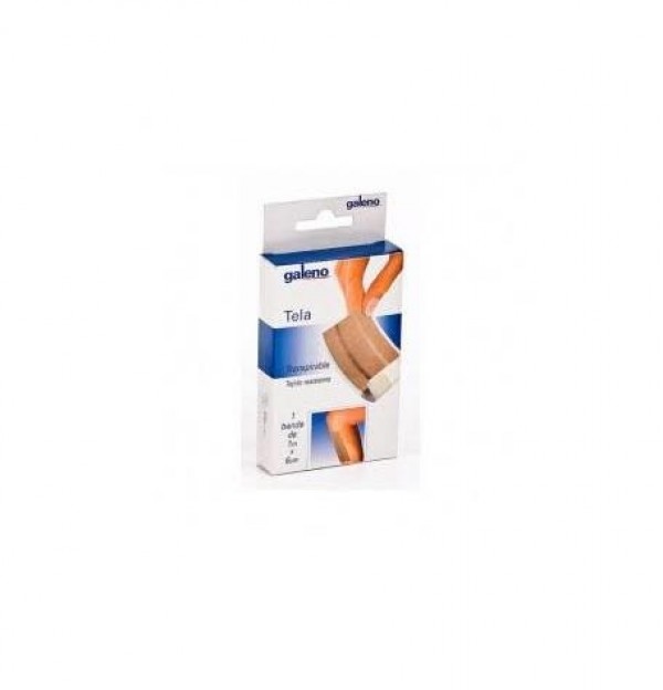 Galeno Tela - Aposito Adhesivo (Color Piel 0.5 M X 6 Cm Para Cortar)