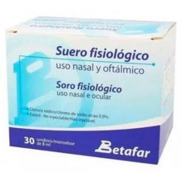 Betafar Suero Fisiológico Estéril 30Uds