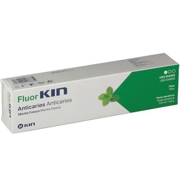 Fluor Kin Anticaries Pasta Dentifrica (1 Envase  125 Ml Sabor Menta Fresca)