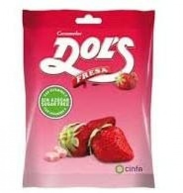 Dol'S Caramelos Sin Azucar (1 Envase 60 G Sabor Fresa)