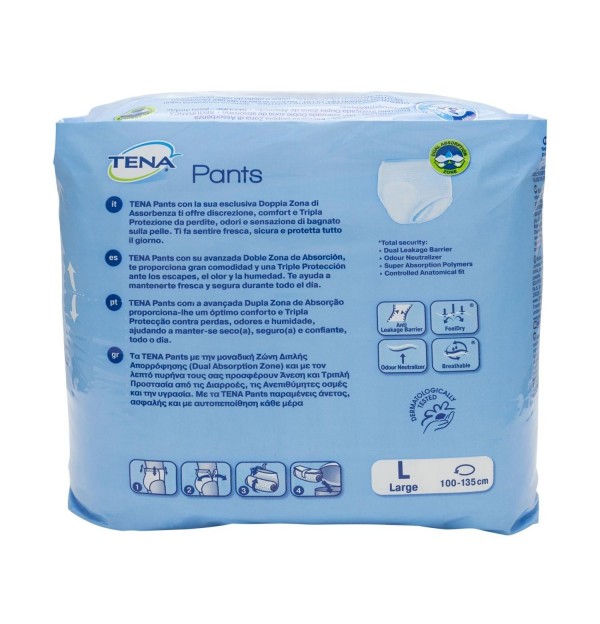 Absorb Inc Orina Noc Anat - Tena Pants Plus (T- Gde 14 U)