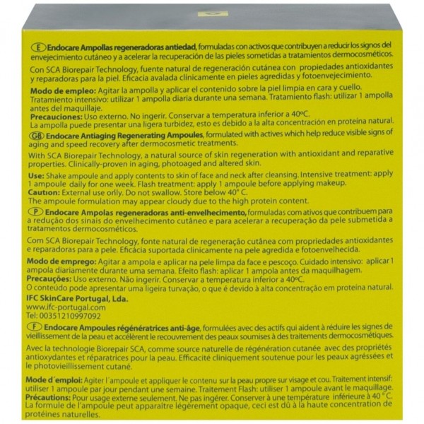 Endocare Ampollas Regeneradoras Antiedad 7Amp
