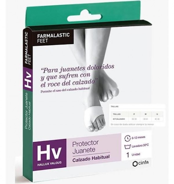 Protector Juanete Calzado Habitual - Farmalastic Feet (T-Med)