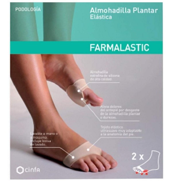 Almohadilla Plantar - Farmalastic Feet Calzado Cerrado (T- G)