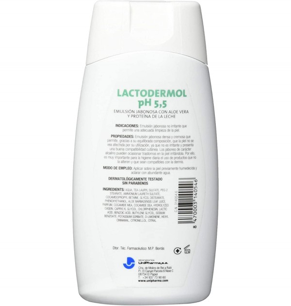 Lactodermol Ph 5.5 (1 Envase 200 Ml)
