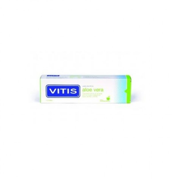 Vitis Aloe Vera Pasta Dentifrica (1 Envase 100 Ml Sabor Menta)