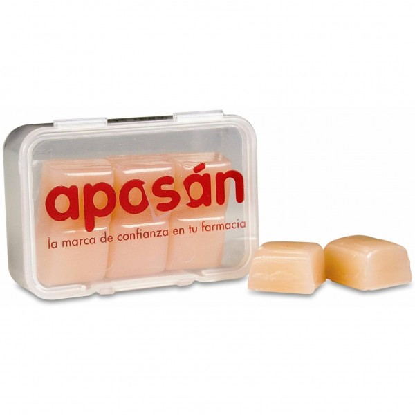 Aposán Tapones Silicona, 6 Uds