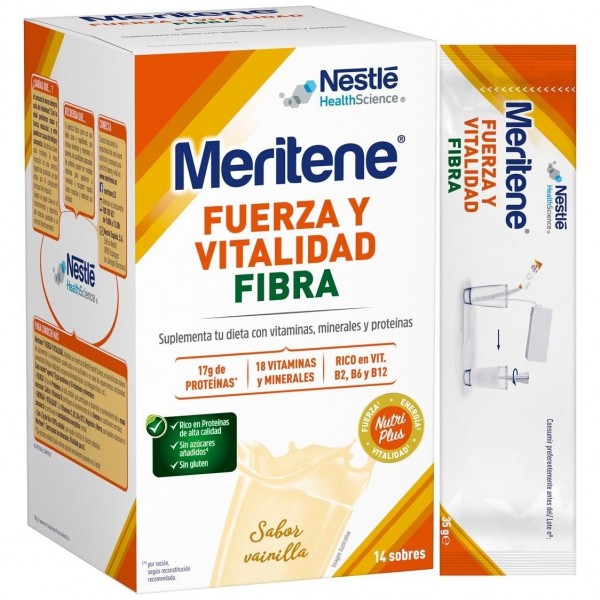 Meritene Active Senior Nutrition Vainilla 14 Sobres