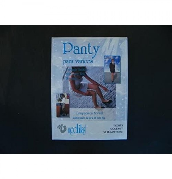 Panty Compresion Normal - Medilast (Talla Extragrande Color Negro)