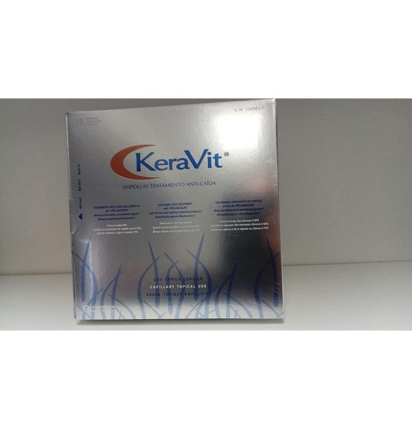 Keravit Ampollas Tto Anticaida (18 Ampollas)