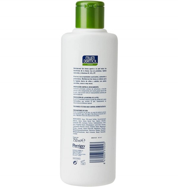 Multidermol Avena Baño (1 Envase 750 Ml)