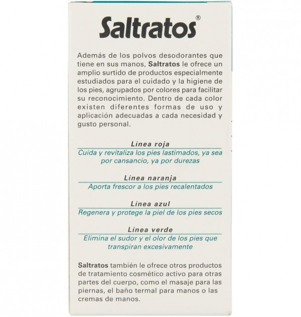 Saltratos Polvos Desodorantes (1 Envase 50 G)