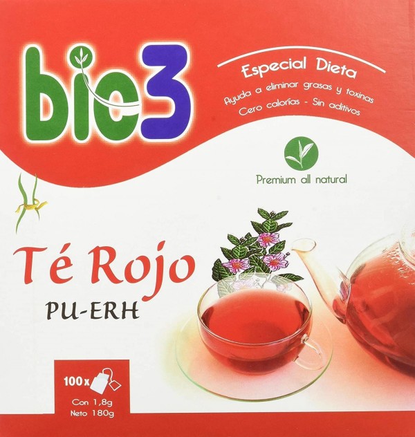 Bio3 Te Rojo (100 Filtros 1,5 G. - Bio3