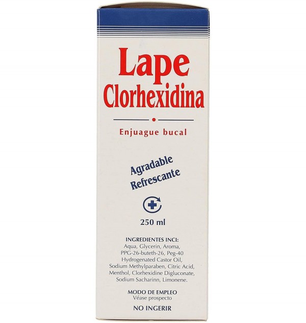 Lape Clorhexidina Colutorio (1 Envase 250 Ml)