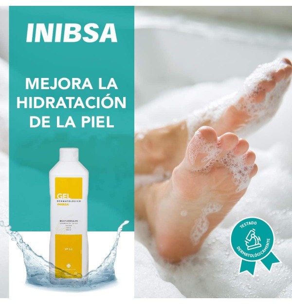 Gel Dermatológico Inibsa PH 5.5 Multicereales, 1 L. - Perrigo