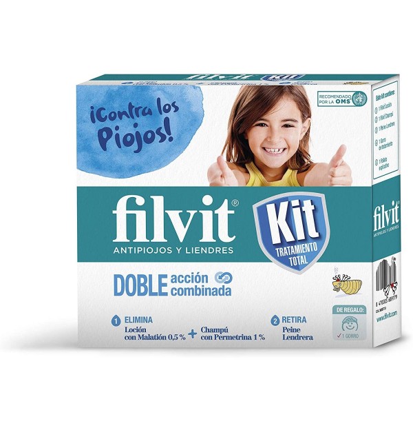 Filvit Kit Tratamento Total Locion + Champu (2 Envases 100 Ml Kit)