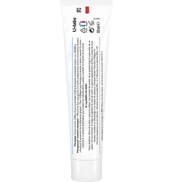 Parogencyl Encias Control Dentifrico (1 Envase 125 Ml)