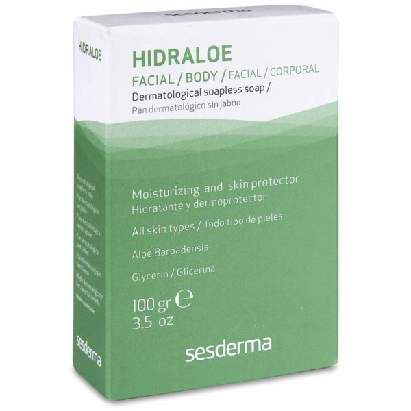 Sesderma Hidraloe Pan Dermatológico Sin Jabón, 100 G
