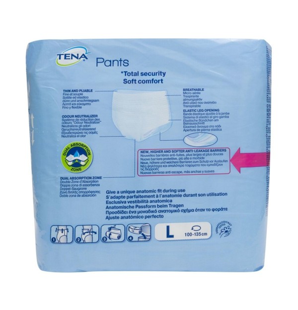 Absorb Inc Orina - Tena Pants Maxi (T- Gde 10 U)