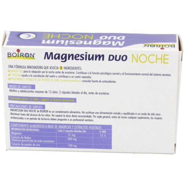 Magnesium Duo Noche 30Cap.