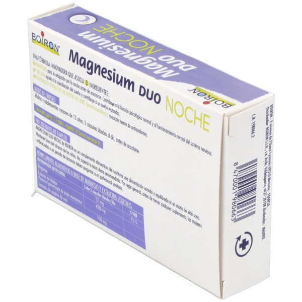 Magnesium Duo Noche 30Cap.