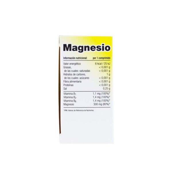 Vallesol Magnesio + Vitaminas B1 B2 Y B6 (24 Comprimidos Efervescentes)