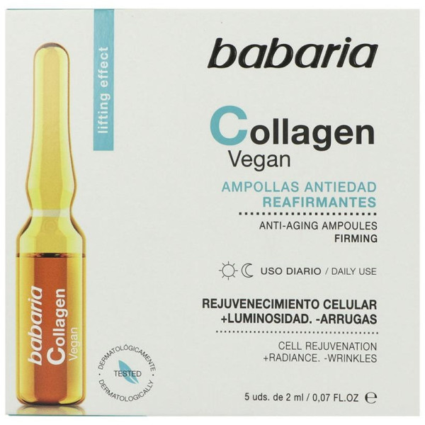 Colageno Vegano Ampollas Reafirmante Intenso 5 X 2 Ml