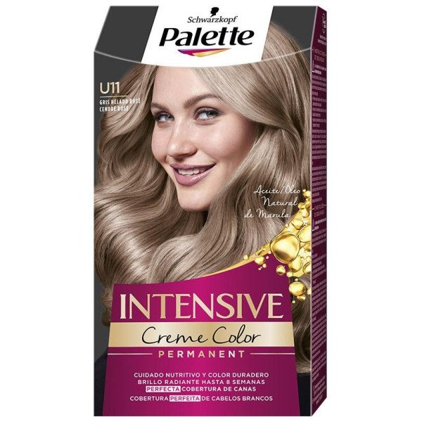 Schwarzkopf Palette Intensive Tinte U11 Gris Helado Rosé 1Ud