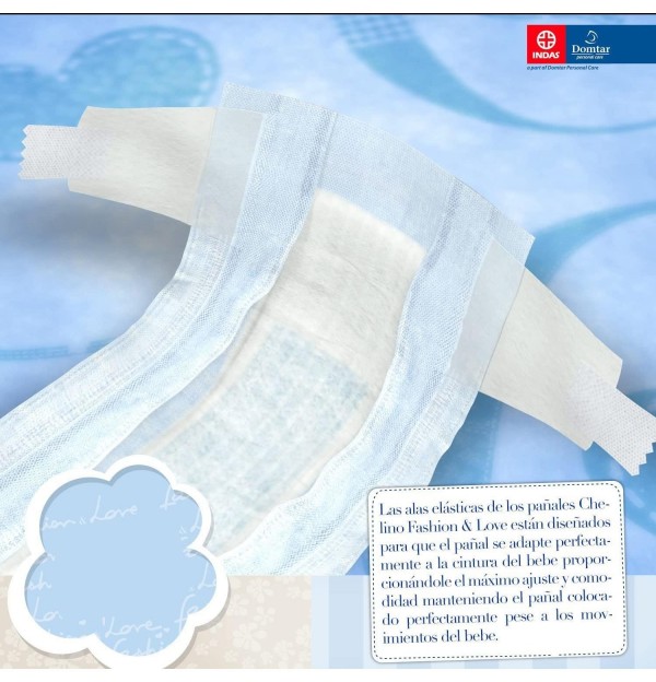 Pañal Infantil - Chelino Fashion & Love (T- 4 (9 - 15 Kg) 36 Pañales)