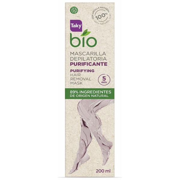 Bio Natural Purificante Mascarilla Depilatoria 200 Ml