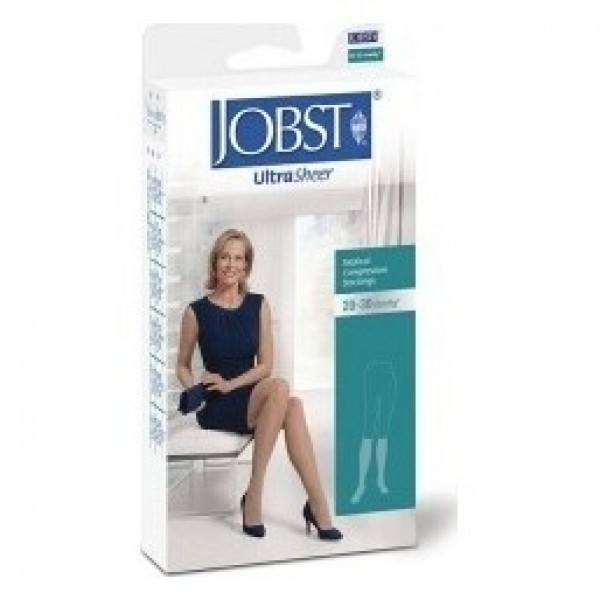 Jobst Media Corta (A-D) Compresión Normal Negra Talla  3