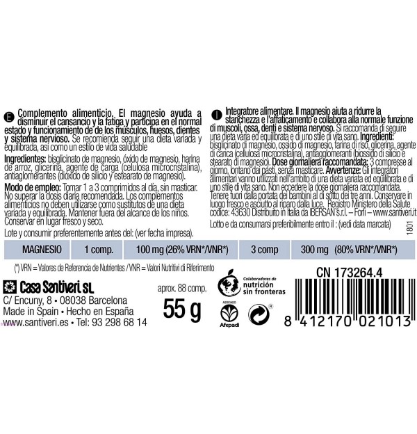 Q Magnesico Quanticum (55 G 88 Comprimidos)