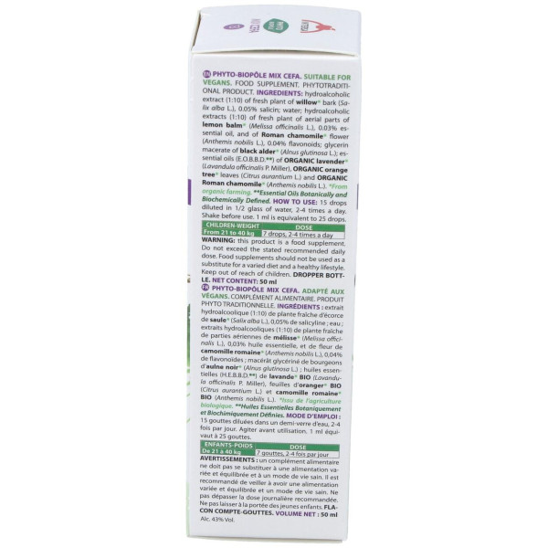 Phyto-Bipole Mix-Cefa (Cefaleas) 50Ml.