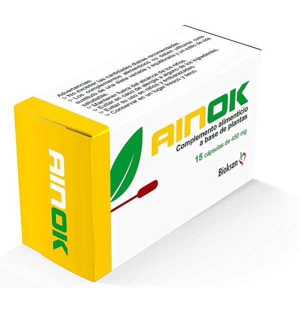 Ainok, 15 Capsulas. - Asak Pharma