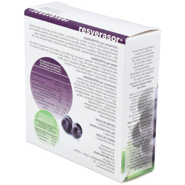 Soria Natural Resverasor Plus 28Comp