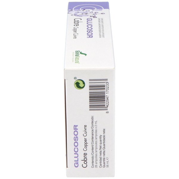 Glucosor Cobre 28Amp.