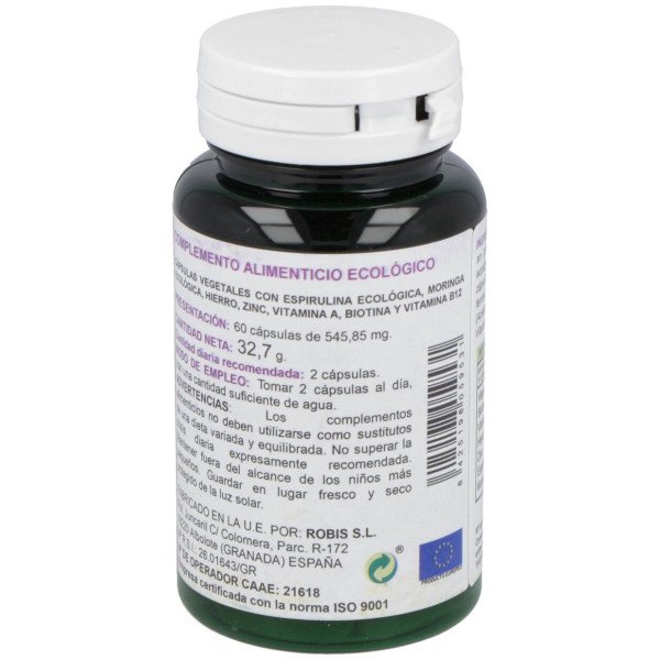 Robis Cabello Uñas Piel Bio 60Caps