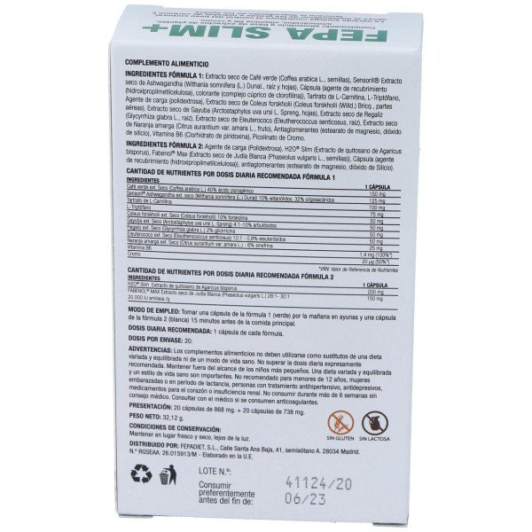 Fepadiet Slim+ 20 + 20Caps