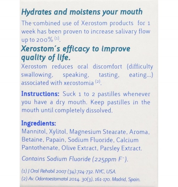 Xerostom Boca Seca (30 Comprimidos Para Chupar)