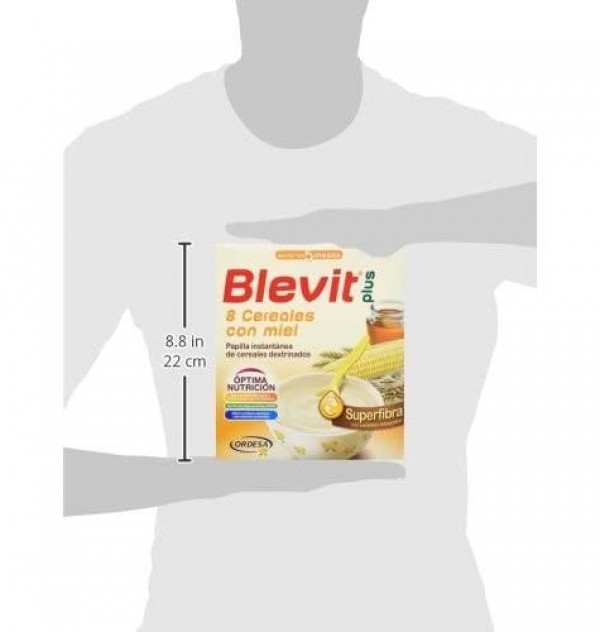 Blevit Plus Superfibra 8 Cereales Y Miel (1 Envase 600 G)