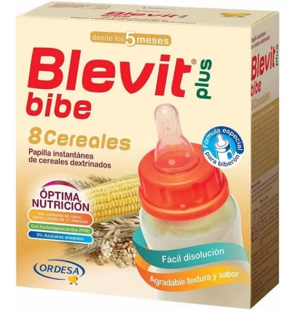 Blevit Plus 8 Cereales Para Biberon (1 Envase 600 G)