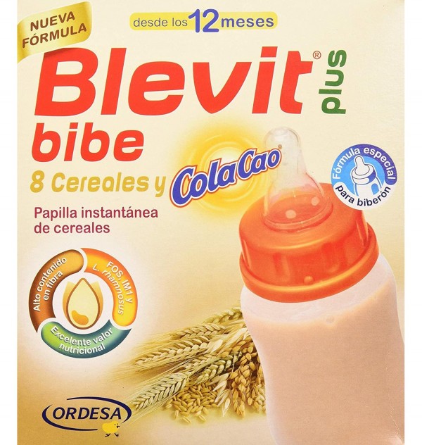 Blevit Plus Bibe 8 Cereales Y Colacao (1 Envase 600 G)