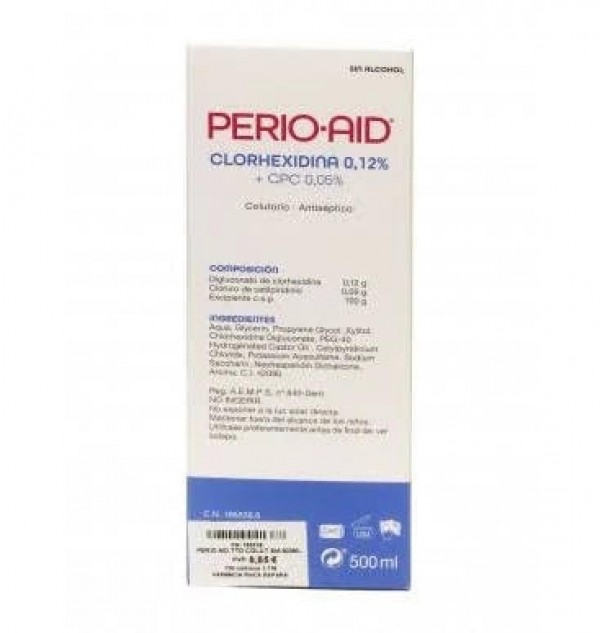 Perio Aid 0.12 Tratamiento Colutorio (1 Envase 500 Ml)