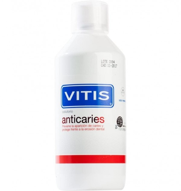 Vitis Anticaries Colutorio Bucal (1 Envase 500 Ml)