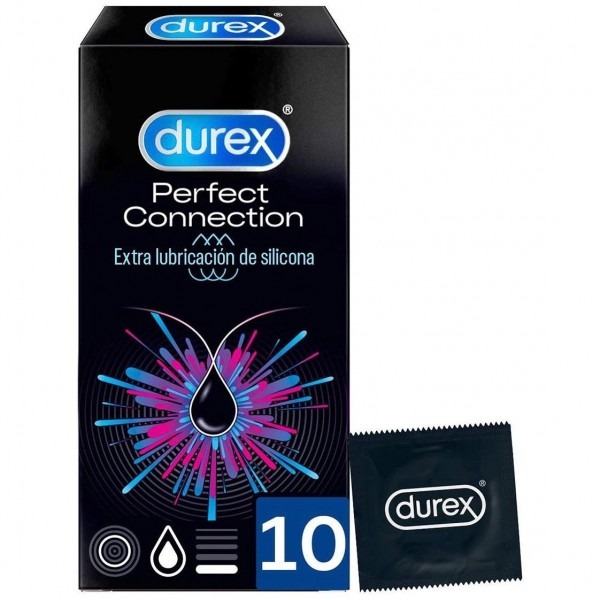 Durex Perfect Connection Preservativos, 10 Unidades