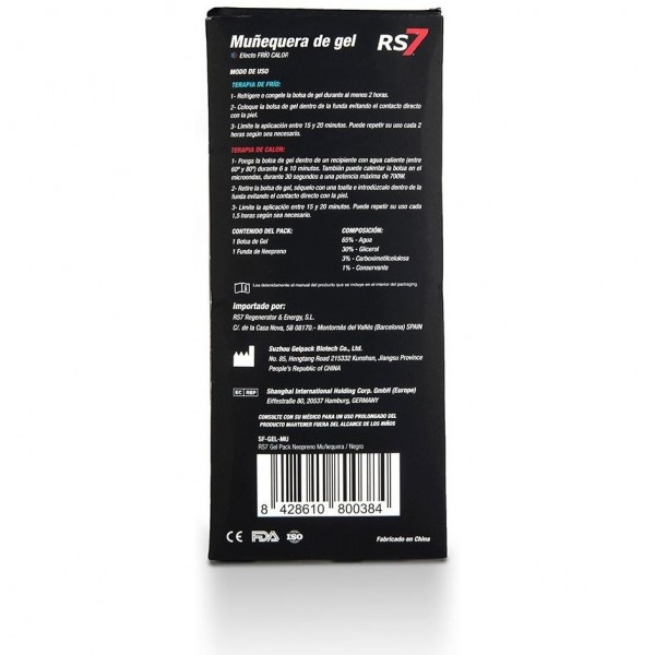 Rs7 Muñequera De Gel Frío Calor 1Ud