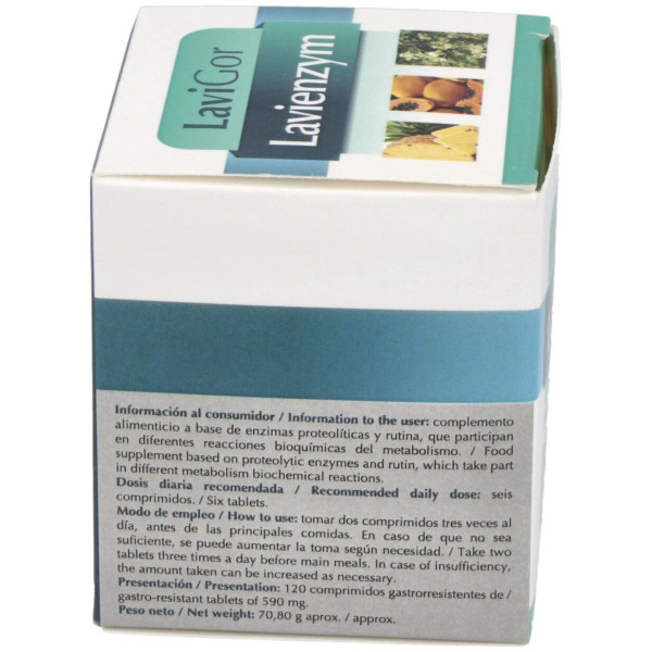 Lavigor Lavi Enzym 120 Grageas