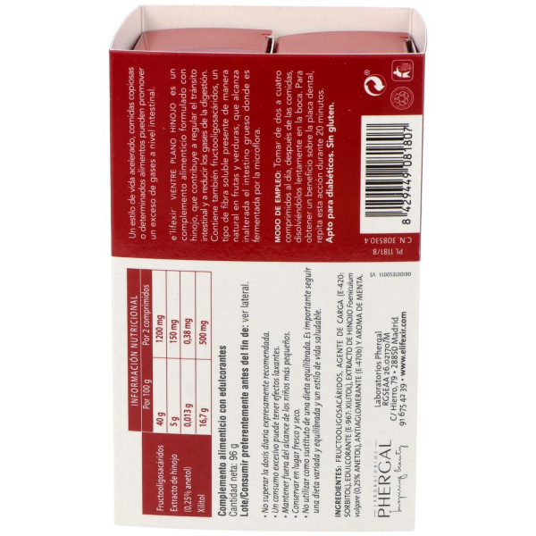 Elifexir Salud 2X1 Vientre Plano Hinojo 32 32Comp.